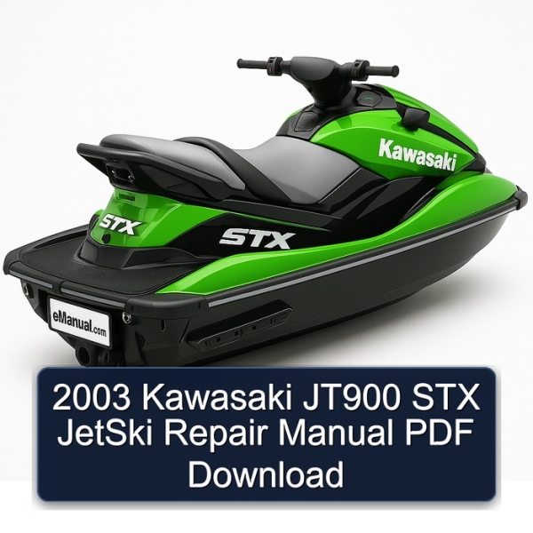 2003 Kawasaki JT900 STX JetSki Repair Manual PDF Download