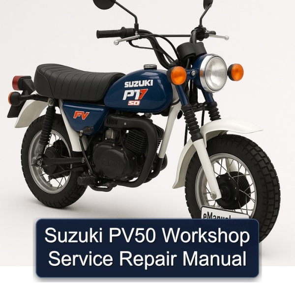 Suzuki PV50 Workshop Service Repair Manual
