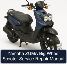 Yamaha ZUMA Big Wheel Scooter Service Repair Manual