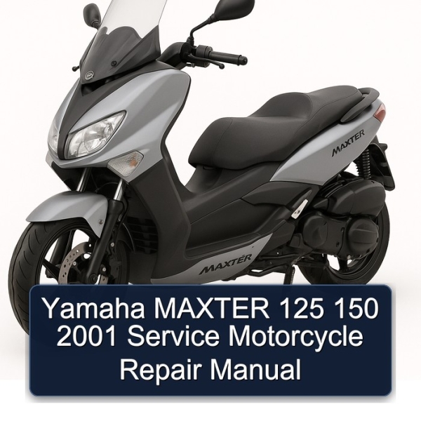 Yamaha MAXTER 125 150 2001 Service Motorcycle Repair Manual