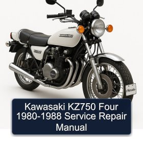 Kawasaki KZ750 Four 1980-1988 Service Repair Manual