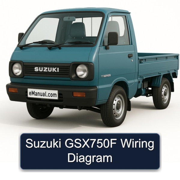 Suzuki GSX750F Wiring Diagram