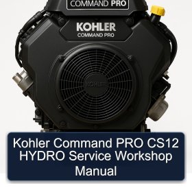 Kohler Command PRO CS12 HYDRO Service Workshop Manual