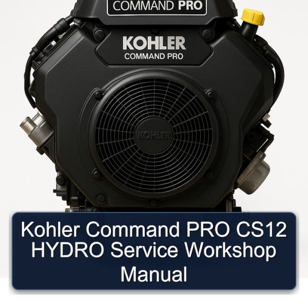 Kohler Command PRO CS12 HYDRO Service Workshop Manual