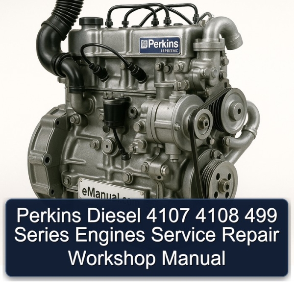 Perkins Diesel 4107 4108 499 Series Engines Service Repair Workshop Manual