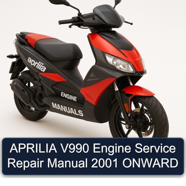 APRILIA V990 Engine Service Repair Manual 2001 ONWARD
