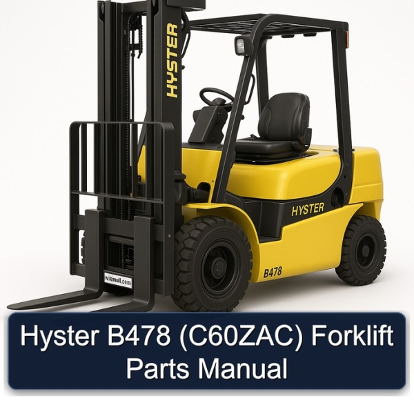 Hyster B478 (C60ZAC) Forklift Parts Manual