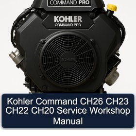Kohler Command CH26 CH23 CH22 CH20 Service Workshop Manual