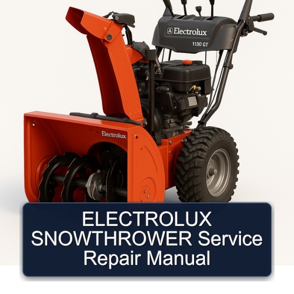 ELECTROLUX SNOWTHROWER Service Repair Manual