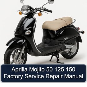 Aprilia Mojito 50 125 150 Factory Service Repair Manual