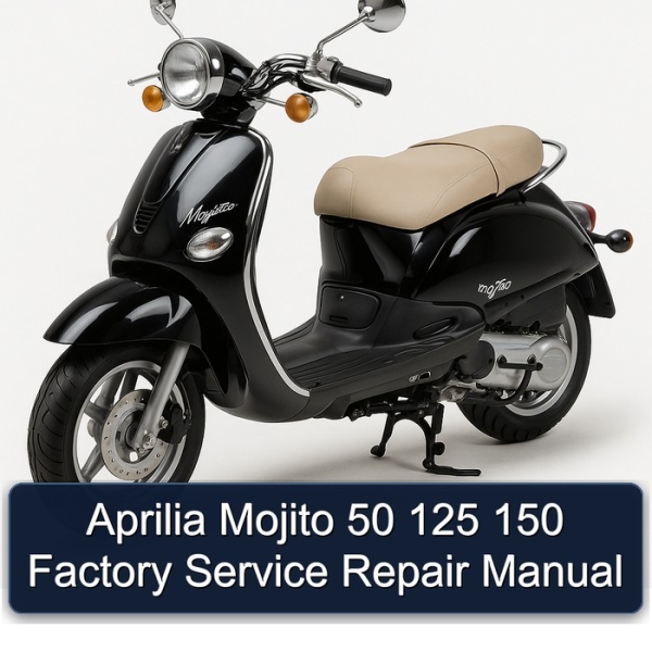 Aprilia Mojito 50 125 150 Factory Service Repair Manual