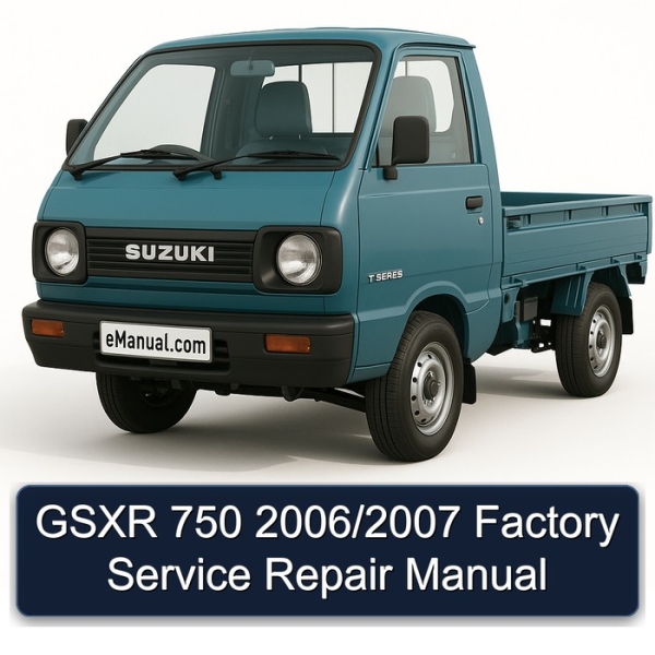 GSXR 750 2006/2007 Factory Service Repair Manual