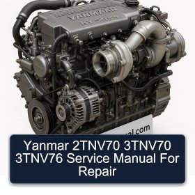 Yanmar 2TNV70 3TNV70 3TNV76 Service Manual For Repair