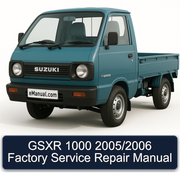GSXR 1000 2005/2006 Factory Service Repair Manual