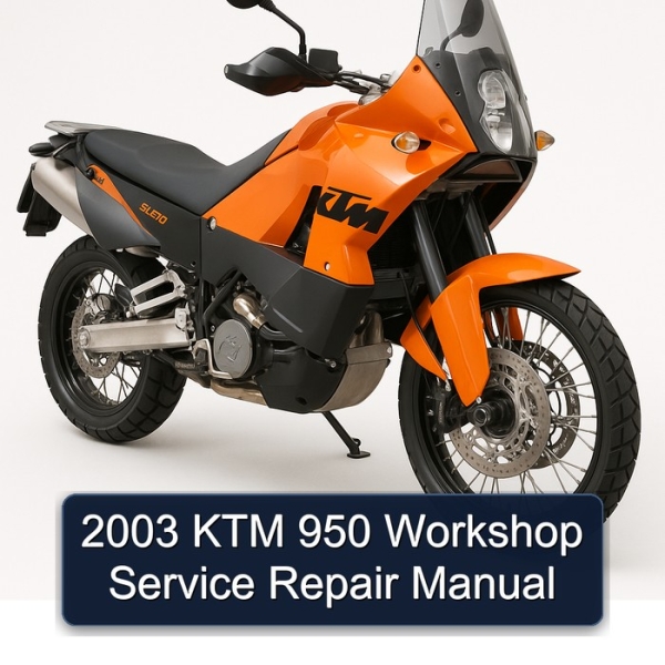 2003 KTM 950 Workshop Service Repair Manual