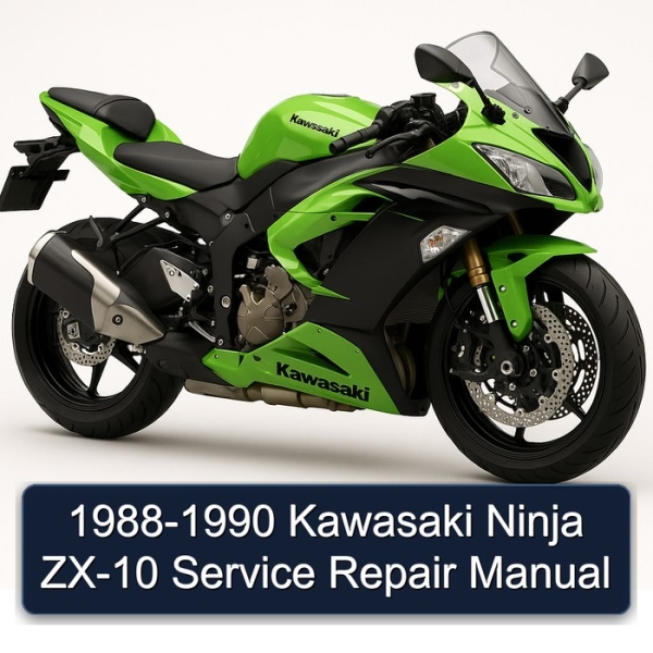 1988-1990 Kawasaki Ninja ZX-10 Service Repair Manual