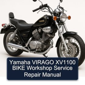 Yamaha VIRAGO XV1100 BIKE Workshop Service Repair Manual