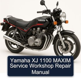 Yamaha XJ 1100 MAXIM Service Workshop Repair Manual