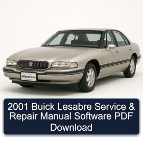 2001 Buick Lesabre Service & Repair Manual Software PDF Download