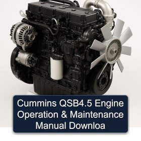 Cummins QSB4.5 Engine Operation & Maintenance Manual Downloa