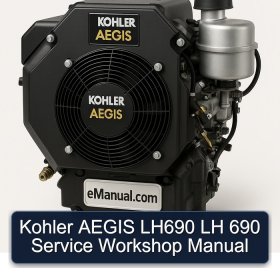 Kohler AEGIS LH690 LH 690 Service Workshop Manual