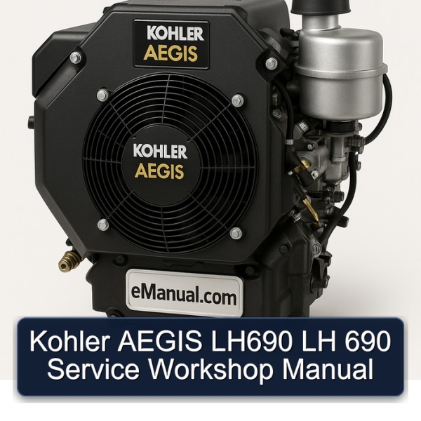 Kohler AEGIS LH690 LH 690 Service Workshop Manual