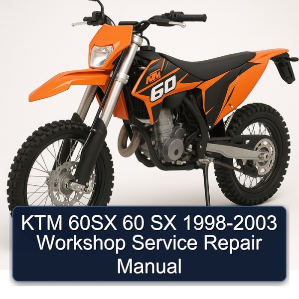 KTM 60SX 60 SX 1998-2003 Workshop Service Repair Manual