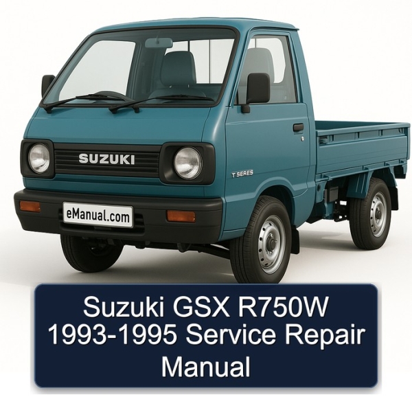 Suzuki GSX R750W 1993-1995 Service Repair Manual