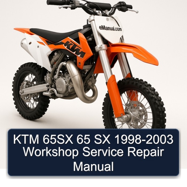KTM 65SX 65 SX 1998-2003 Workshop Service Repair Manual