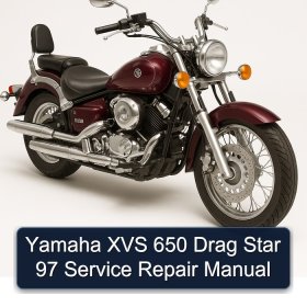 Yamaha XVS 650 Drag Star 97 Service Repair Manual
