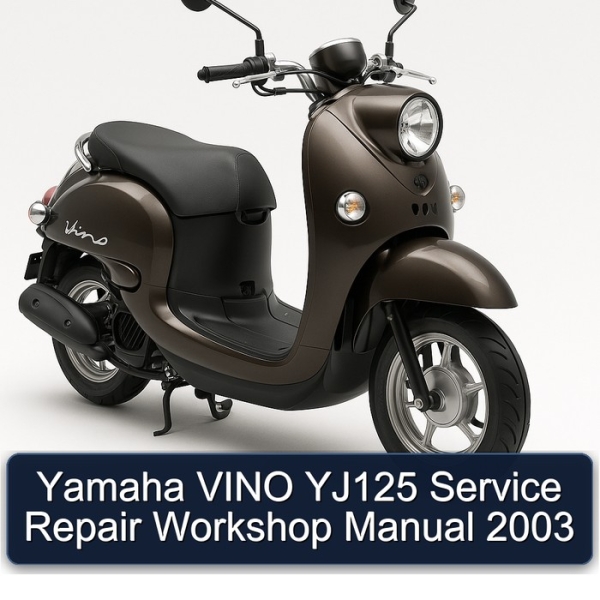 Yamaha VINO YJ125 Service Repair Workshop Manual 2003