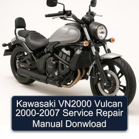 Kawasaki VN2000 Vulcan 2000-2007 Service Repair Manual Donwload