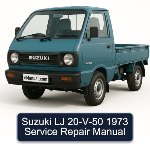 Suzuki LJ 20-V-50 1973 Service Repair Manual