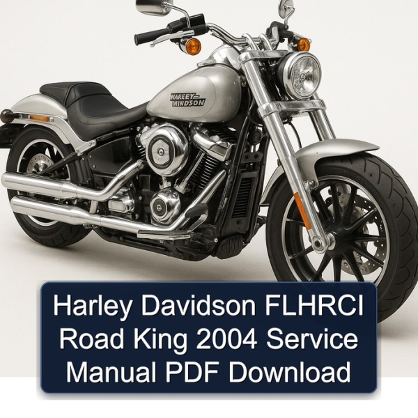 Harley Davidson FLHRCI Road King 2004 Service Manual PDF Download