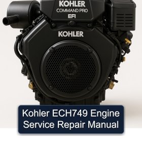 Kohler ECH749 Engine Service Repair Manual