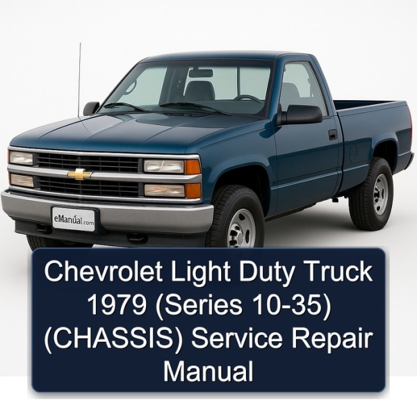 Chevrolet Light Duty Truck 1979 (Series 10-35) (CHASSIS) Service Repair Manual