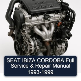 SEAT IBIZA CORDOBA Full Service & Repair Manual 1993-1999