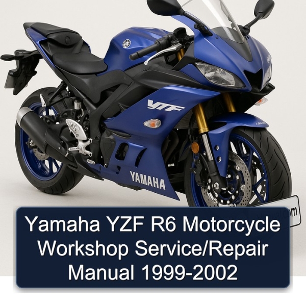 Yamaha YZF R6 Motorcycle Workshop Service/Repair Manual 1999-2002