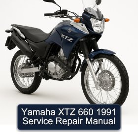 Yamaha XTZ 660 1991 Service Repair Manual