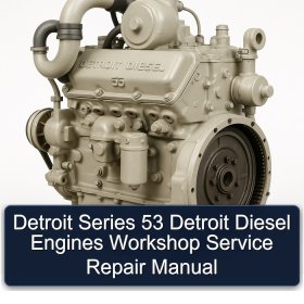 Detroit Series 53 Detroit Diesel Engines Workshop Service Repair Manual
