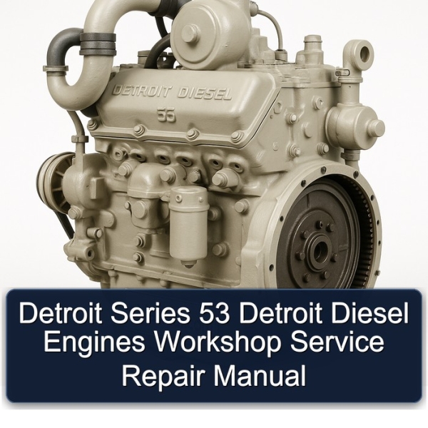 Detroit Series 53 Detroit Diesel Engines Workshop Service Repair Manual