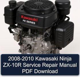 2008-2010 Kawasaki Ninja ZX-10R Service Repair Manual PDF Download
