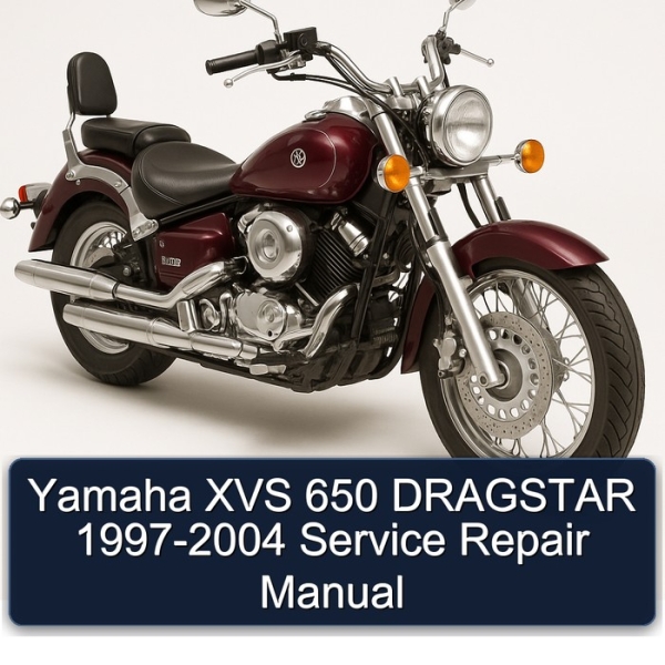 Yamaha XVS 650 DRAGSTAR 1997-2004 Service Repair Manual