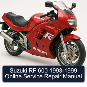 Suzuki RF 600 1993-1999 Online Service Repair Manual