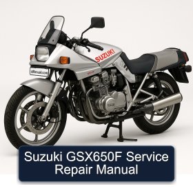 Suzuki GSX650F Service Repair Manual
