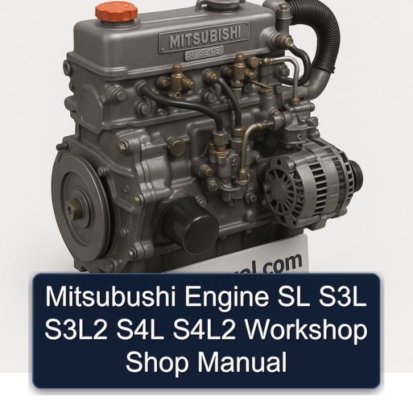 Mitsubushi Engine SL S3L S3L2 S4L S4L2 Workshop Shop Manual