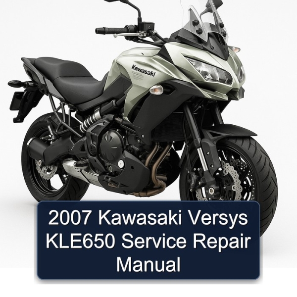 2007 Kawasaki Versys KLE650 Service Repair Manual