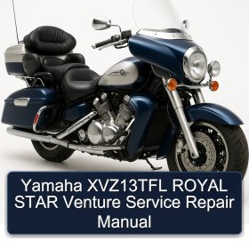 Yamaha XVZ13TFL ROYAL STAR Venture Service Repair Manual