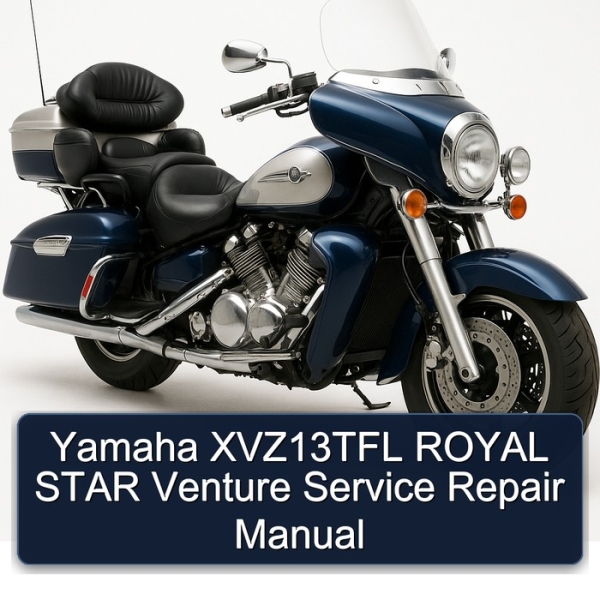 Yamaha XVZ13TFL ROYAL STAR Venture Service Repair Manual