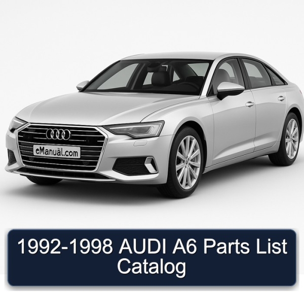 1992-1998 AUDI A6 Parts List Catalog